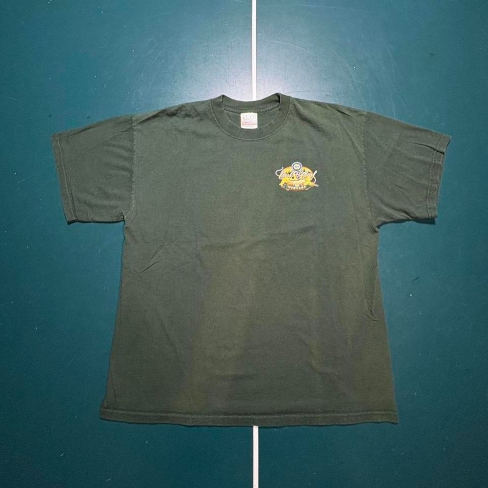 Vintage‎ faded Montana fly fishing T shirt size XL Green - Picture 3 of 8